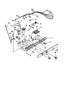 Control parts for Kenmore Refrigerator 106.52242102 (10652242102, 106 52242102) from AppliancePartsPros.com