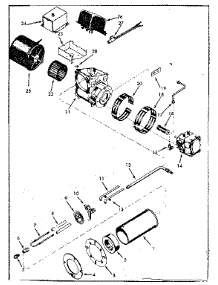Burner Assembly parts for Kenmore Heater 867.745970 (867745970, 867 745970) from AppliancePartsPros.com