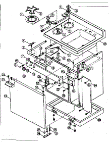 Cabinet And Gas Unit parts for Kenmore Refrigerator 612.7905120 (6127905120, 612 7905120) from AppliancePartsPros.com