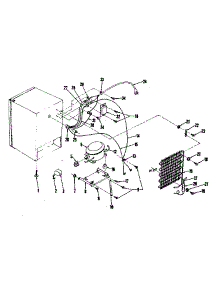 Unit Parts parts for Kenmore Refrigerator 126.8906025 (1268906025, 126 8906025) from AppliancePartsPros.com