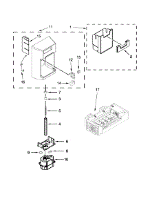 Icemaker And Ice Container Parts parts for Kenmore Refrigerator 106.51139214 (10651139214, 106 51139214) from AppliancePartsPros.com