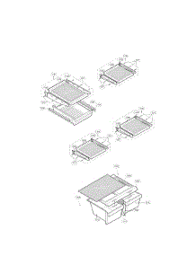 Refrigerator Parts parts for Kenmore Refrigerator 795.69974903 (79569974903, 795 69974903) from AppliancePartsPros.com