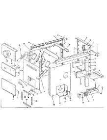 Casing Assembly parts for Kenmore Heater 610.742050 (610742050, 610 742050) from AppliancePartsPros.com