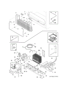 Cooling System parts for Kenmore Refrigerator 253.70349419 (25370349419, 253 70349419) from AppliancePartsPros.com