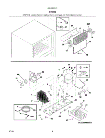 System parts for Kenmore Refrigerator 253.60002415 (25360002415, 253 60002415) from AppliancePartsPros.com