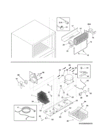 System parts for Kenmore Refrigerator 253.60402415 (25360402415, 253 60402415) from AppliancePartsPros.com
