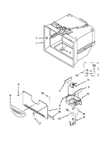 Freezer Liner Parts parts for Kenmore Refrigerator 596.72389413 (59672389413, 596 72389413) from AppliancePartsPros.com
