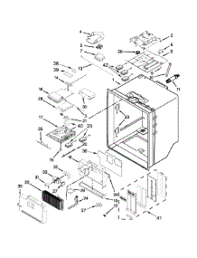 Refrigerator Liner Parts parts for Kenmore Refrigerator 596.72383413 (59672383413, 596 72383413) from AppliancePartsPros.com