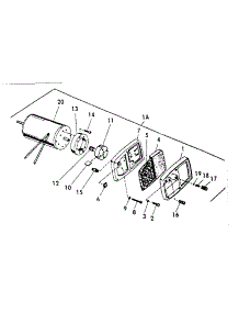 Motor Package Assembly parts for Kenmore Heater 583.400050 (583400050, 583 400050) from AppliancePartsPros.com