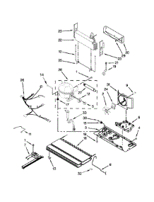 Unit Parts parts for Kenmore Refrigerator 596.79413411 (59679413411, 596 79413411) from AppliancePartsPros.com