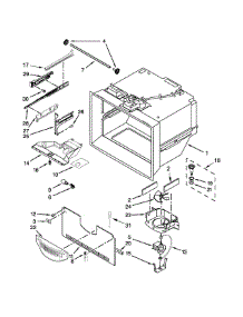 Freezer Liner Parts parts for Kenmore Refrigerator 596.79419411 (59679419411, 596 79419411) from AppliancePartsPros.com
