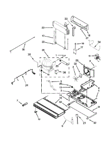 Unit Parts parts for Kenmore Refrigerator 596.723824102 (596723824102, 596 723824102) from AppliancePartsPros.com