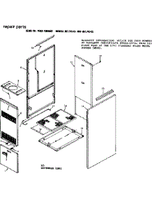 Furnace Body parts for Kenmore Heater 867.741411 (867741411, 867 741411) from AppliancePartsPros.com