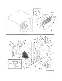 System parts for Kenmore Refrigerator 253.60022412 (25360022412, 253 60022412) from AppliancePartsPros.com