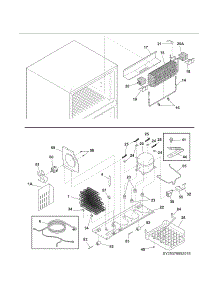 System parts for Kenmore Refrigerator 253.68892015 (25368892015, 253 68892015) from AppliancePartsPros.com