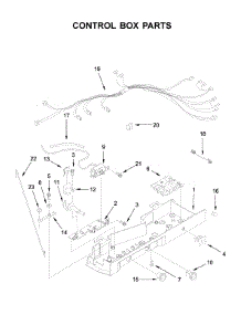 Control Box Parts parts for Kenmore Refrigerator 106.51722410 (10651722410, 106 51722410) from AppliancePartsPros.com