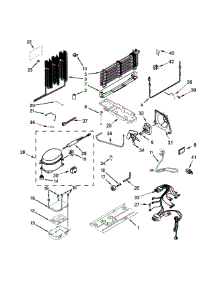 Unit Parts parts for Kenmore Refrigerator 106.79403410 (10679403410, 106 79403410) from AppliancePartsPros.com