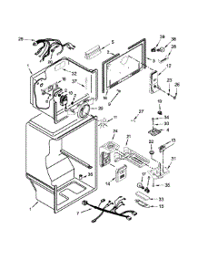 Liner Parts parts for Kenmore Refrigerator 106.70214410 (10670214410, 106 70214410) from AppliancePartsPros.com