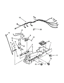 Control Box Parts parts for Kenmore Refrigerator 106.41123211 (10641123211, 106 41123211) from AppliancePartsPros.com