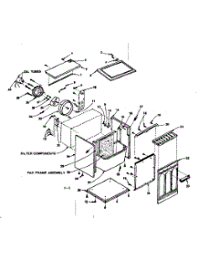 Tank Assembly parts for Kenmore Humidifier 758.74250 (75874250, 758 74250) from AppliancePartsPros.com