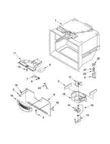 Freezer Liner Parts parts for Kenmore Refrigerator 596.69319010 (59669319010, 596 69319010) from AppliancePartsPros.com