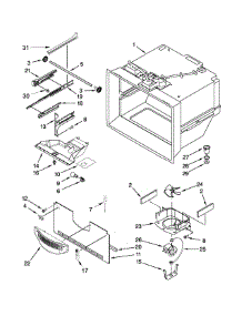 Freezer Liner Parts parts for Kenmore Refrigerator 596.69352010 (59669352010, 596 69352010) from AppliancePartsPros.com