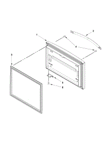 Freezer Door Parts parts for Kenmore Refrigerator 596.69289014 (59669289014, 596 69289014) from AppliancePartsPros.com