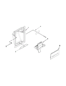 Dispenser Parts parts for Kenmore Refrigerator 106.50029211 (10650029211, 106 50029211) from AppliancePartsPros.com
