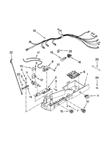 Control Box Parts parts for Kenmore Refrigerator 106.50022211 (10650022211, 106 50022211) from AppliancePartsPros.com