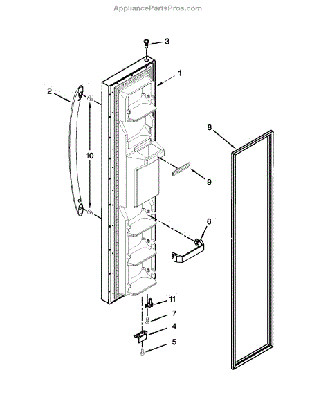 Parts for Kenmore 106.50023211 (10650023211, 106 50023211