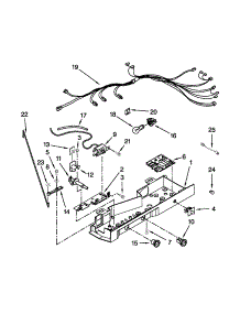 Control Box Parts parts for Kenmore Refrigerator 106.50023211 (10650023211, 106 50023211) from AppliancePartsPros.com