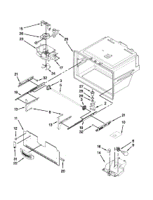 Freezer Liner Parts parts for Kenmore Refrigerator 596.79249015 (59679249015, 596 79249015) from AppliancePartsPros.com