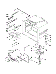 Freezer Liner Parts parts for Kenmore Refrigerator 596.79222014 (59679222014, 596 79222014) from AppliancePartsPros.com