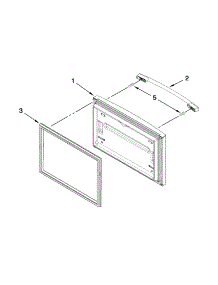 Freezer Door parts for Kenmore Refrigerator 596.79223014 (59679223014, 596 79223014) from AppliancePartsPros.com