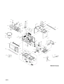 Oven,Cabinet parts for Kenmore Microwave 790.80332310 (79080332310, 790 80332310) from AppliancePartsPros.com
