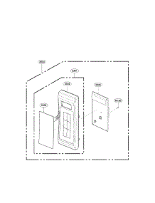 Controller Parts parts for Kenmore Microwave 721.66339011 (72166339011, 721 66339011) from AppliancePartsPros.com