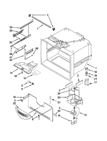 Freezer Liner Parts parts for Kenmore Refrigerator 596.79212013 (59679212013, 596 79212013) from AppliancePartsPros.com