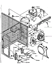 Switches And Microwave Parts parts for Kenmore Microwave 566.8878510 (5668878510, 566 8878510) from AppliancePartsPros.com