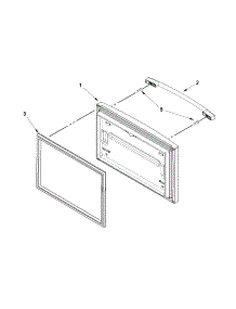 Freezer Door parts for Kenmore Refrigerator 596.79223015 (59679223015, 596 79223015) from AppliancePartsPros.com