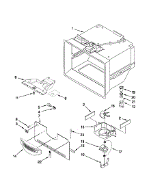 Freezer Liner Parts parts for Kenmore Refrigerator 596.69932013 (59669932013, 596 69932013) from AppliancePartsPros.com