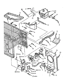 Switches And Microwave Parts parts for Kenmore Microwave 566.8842580 (5668842580, 566 8842580) from AppliancePartsPros.com