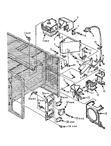 Switches And Microwave Parts parts for Kenmore Microwave 566.8824580 (5668824580, 566 8824580) from AppliancePartsPros.com