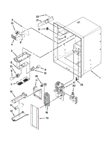 Refrigerator Liner Parts parts for Kenmore Refrigerator 596.79249016 (59679249016, 596 79249016) from AppliancePartsPros.com