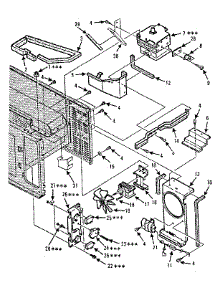 Switches And Microwave Parts parts for Kenmore Microwave 566.8862880 (5668862880, 566 8862880) from AppliancePartsPros.com