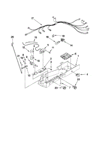 Control Parts parts for Kenmore Refrigerator 106.50343011 (10650343011, 106 50343011) from AppliancePartsPros.com