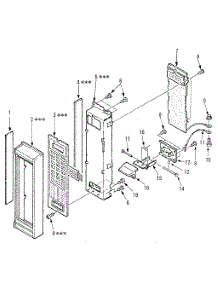 Control Panel Parts parts for Kenmore Microwave 566.8778310 (5668778310, 566 8778310) from AppliancePartsPros.com