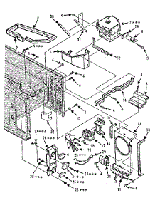 Switches And Microwave Parts parts for Kenmore Microwave 566.8842680 (5668842680, 566 8842680) from AppliancePartsPros.com
