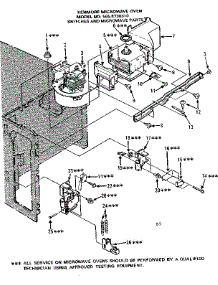 Switches And Microwave Parts parts for Kenmore Microwave 565.8738310 (5658738310, 565 8738310) from AppliancePartsPros.com