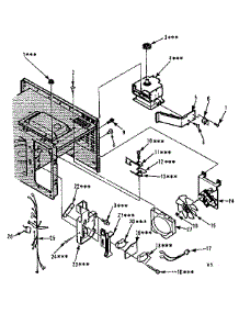 Switches And Microwave parts for Kenmore Microwave 565.8738612 (5658738612, 565 8738612) from AppliancePartsPros.com