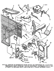 Switches And Microwave Parts parts for Kenmore Microwave 565.8862781 (5658862781, 565 8862781) from AppliancePartsPros.com